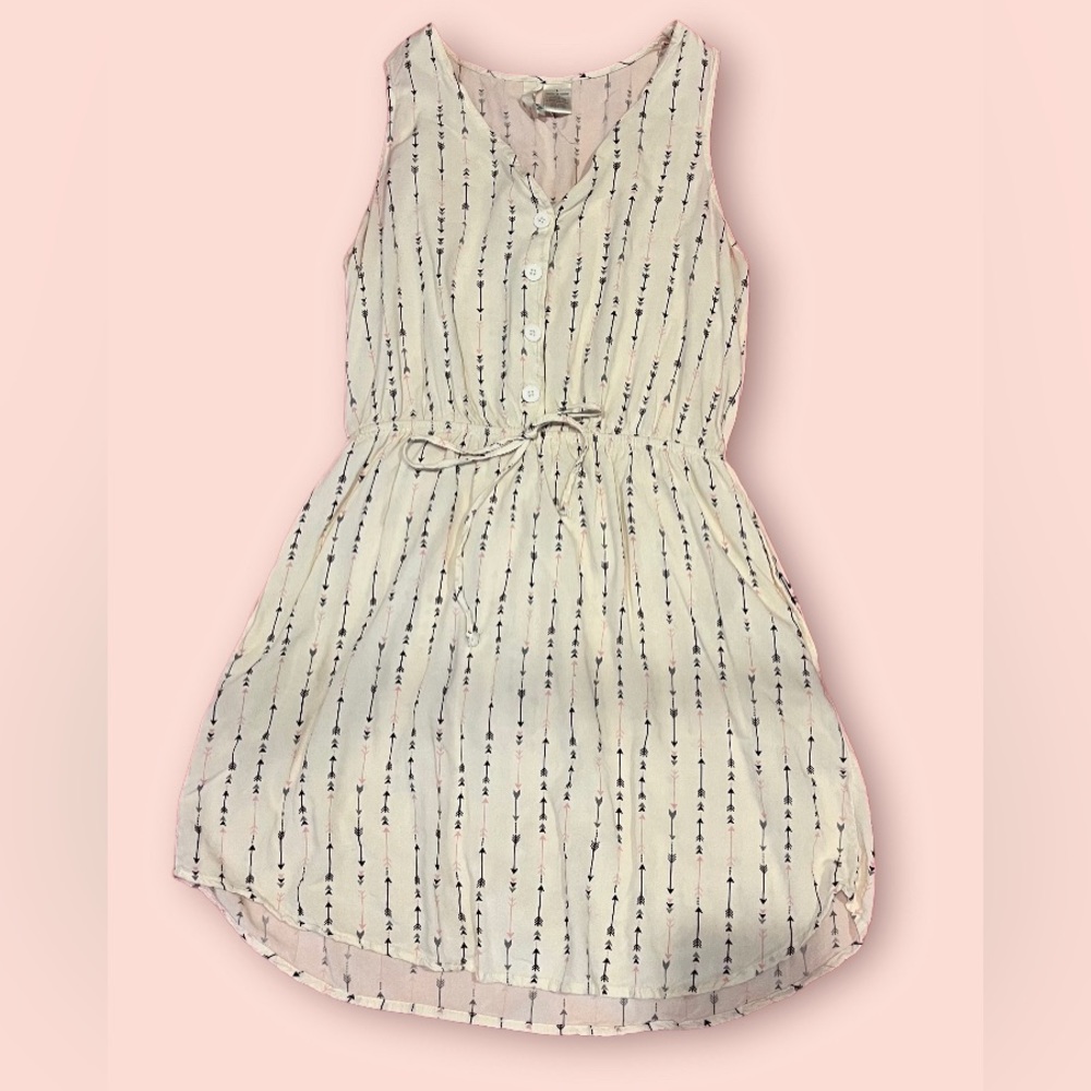 Mimi Chica Sleeveless Mini Dress Arrow Print size large